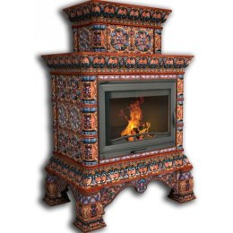 Каминная облицовка КимрПечь Кострома пристенная двухъярусная Сентябрь